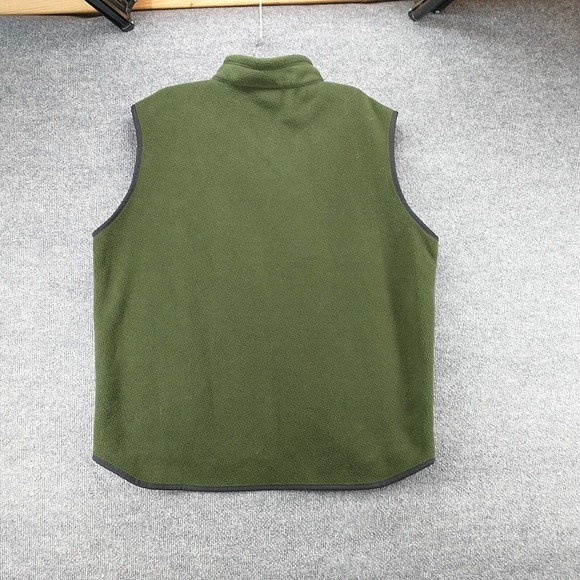 Altica Men's Kathmandu Zip Up Fleece Vest Green XL Mock Neck Zipped Pockets - Picture 6 of 13